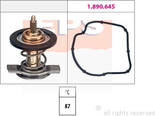 MDR EPS-1880 595 - Thermostat d'eau cwaw.fr