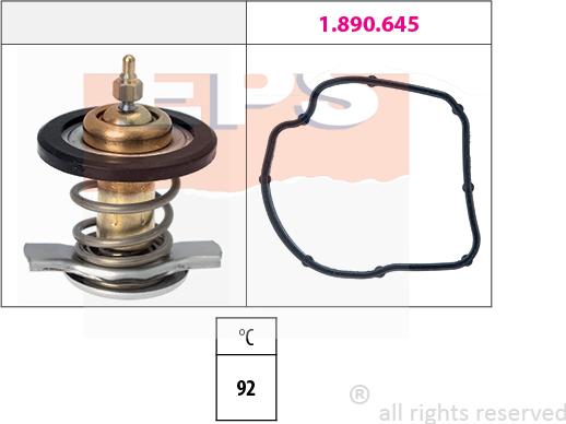 MDR EPS-1880 590 - Thermostat d'eau cwaw.fr