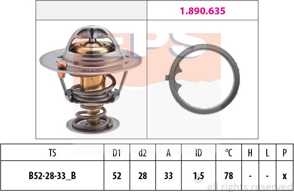 MDR EPS-1880 503 - Thermostat d'eau cwaw.fr