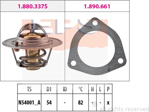 MDR EPS-1880 644 - Thermostat d'eau cwaw.fr