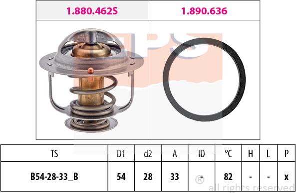 MDR EPS-1880 645 - Thermostat d'eau cwaw.fr