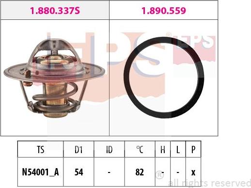 MDR EPS-1880 667 - Thermostat d'eau cwaw.fr