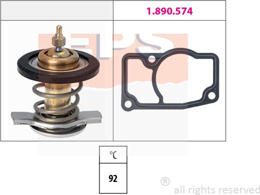 MDR EPS-1880 607 - Thermostat d'eau cwaw.fr