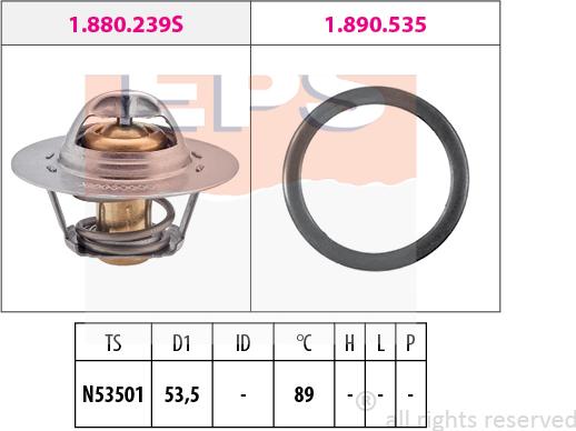 MDR EPS-1880 630 - Thermostat d'eau cwaw.fr