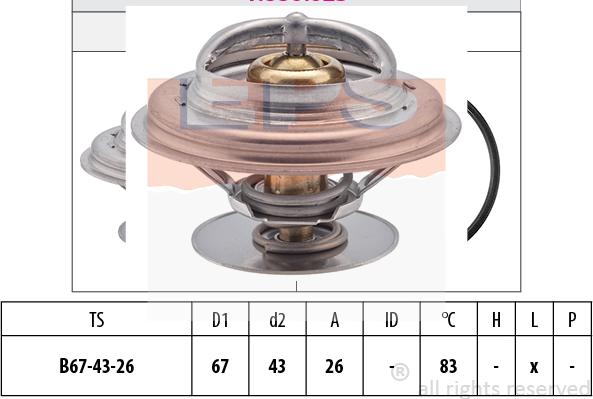 MDR EPS-1880 625S - Thermostat d'eau cwaw.fr