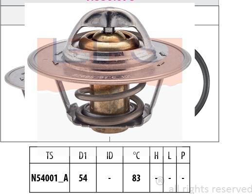 MDR EPS-1880 678S - Thermostat d'eau cwaw.fr