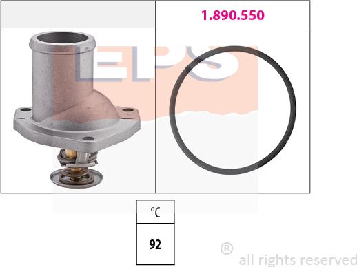 MDR EPS-1880 188 - Thermostat d'eau cwaw.fr