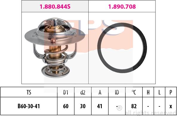 MDR EPS-1880 844 - Thermostat d'eau cwaw.fr