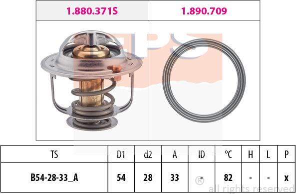 MDR EPS-1880 845 - Thermostat d'eau cwaw.fr