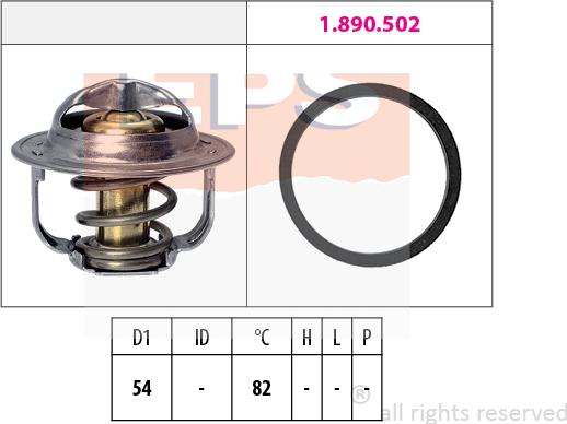 MDR EPS-1880 800 - Thermostat d'eau cwaw.fr