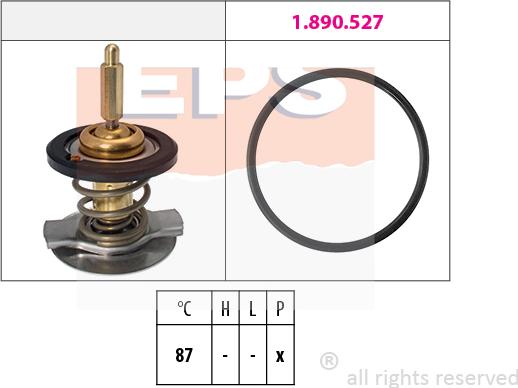 MDR EPS-1880 807 - Thermostat d'eau cwaw.fr