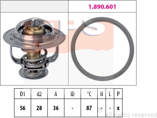 MDR EPS-1880 828 - Thermostat d'eau cwaw.fr