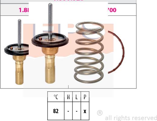 MDR EPS-1880 823S - Thermostat d'eau cwaw.fr