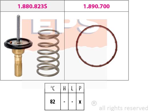 MDR EPS-1880 823 - Thermostat d'eau cwaw.fr