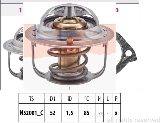 MDR EPS-1880 354S - Thermostat d'eau cwaw.fr