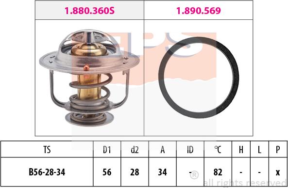 MDR EPS-1880 360 - Thermostat d'eau cwaw.fr