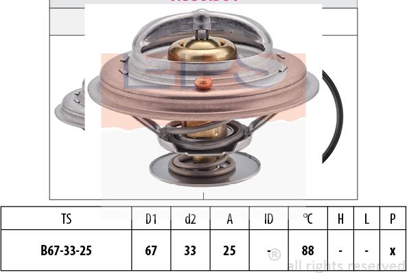 MDR EPS-1880 361S - Thermostat d'eau cwaw.fr