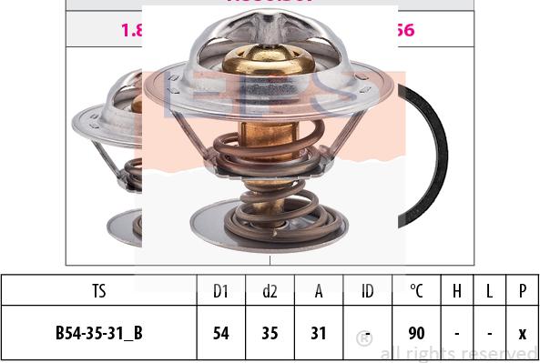 MDR EPS-1880 307S - Thermostat d'eau cwaw.fr