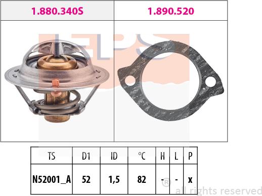 MDR EPS-1880 331 - Thermostat d'eau cwaw.fr