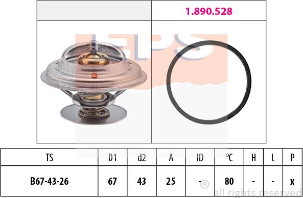 MDR EPS-1880 333 - Thermostat d'eau cwaw.fr