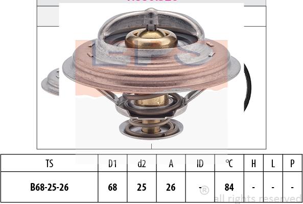 MDR EPS-1880 326S - Thermostat d'eau cwaw.fr