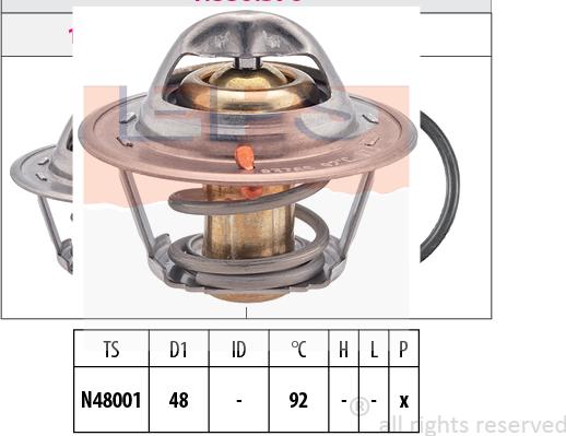 MDR EPS-1880 376S - Thermostat d'eau cwaw.fr