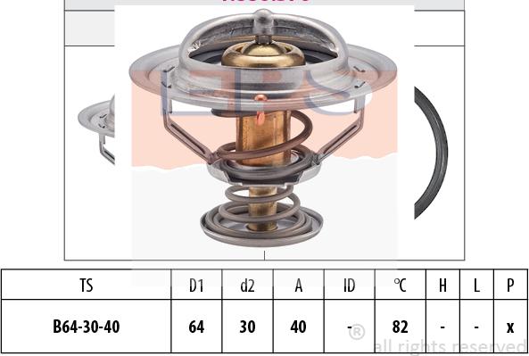 MDR EPS-1880 370S - Thermostat d'eau cwaw.fr