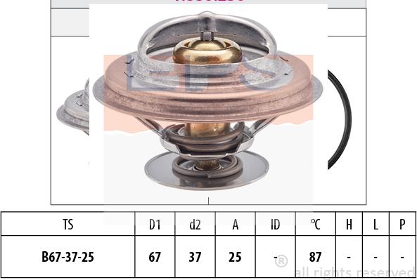 MDR EPS-1880 256S - Thermostat d'eau cwaw.fr