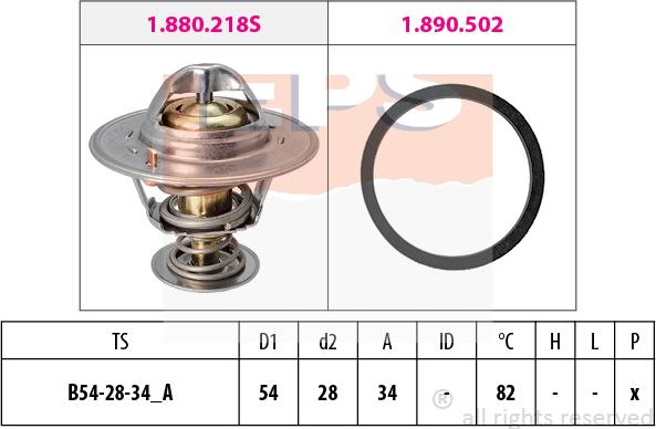 MDR EPS-1880 218 - Thermostat d'eau cwaw.fr