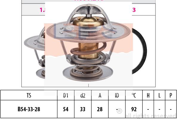 MDR EPS-1880 213S - Thermostat d'eau cwaw.fr