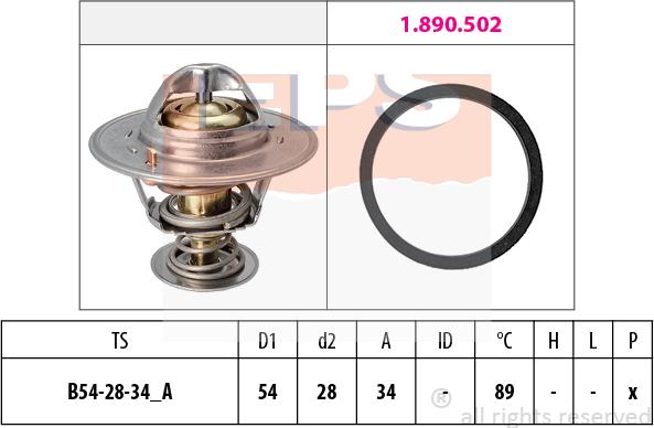 MDR EPS-1880 220 - Thermostat d'eau cwaw.fr