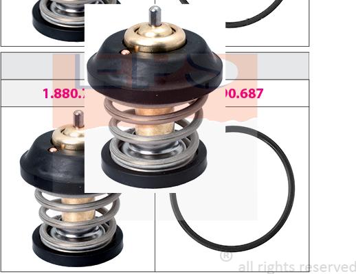 MDR EPS-1880 743S - Thermostat d'eau cwaw.fr