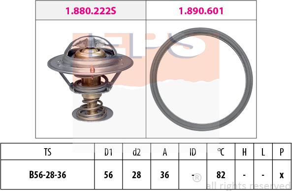 MDR EPS-1880 728 - Thermostat d'eau cwaw.fr