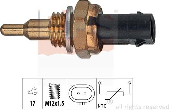 MDR EPS-1830 405 - Sonde de température, liquide de refroidissement cwaw.fr