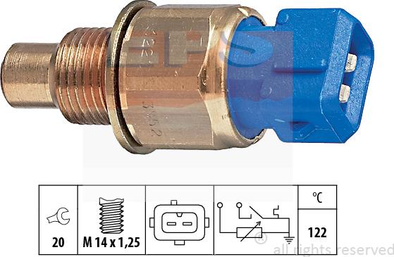 MDR EPS-1830 552 - Sonde de température, liquide de refroidissement cwaw.fr