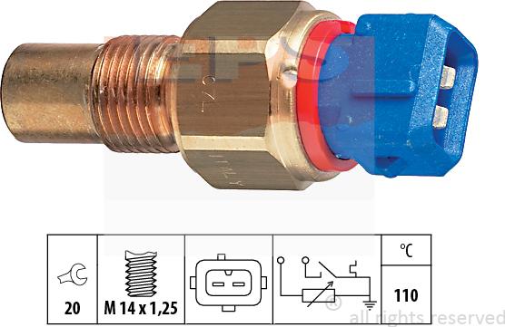 MDR EPS-1830 521 - Sonde de température, liquide de refroidissement cwaw.fr