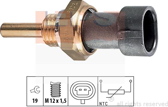 MDR EPS-1830 098 - Sonde de température, liquide de refroidissement cwaw.fr