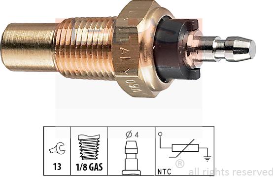 MDR EPS-1830 052 - Sonde de température, liquide de refroidissement cwaw.fr