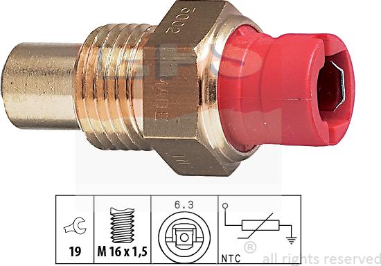 MDR EPS-1830 002 - Sonde de température, liquide de refroidissement cwaw.fr