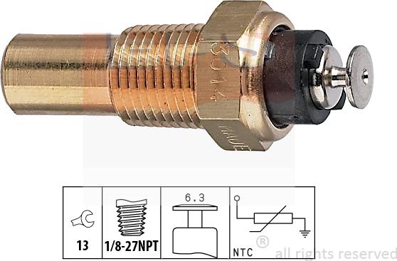 MDR EPS-1830 014 - Sonde de température, liquide de refroidissement cwaw.fr