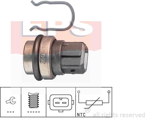 MDR EPS-1830 086 - Sonde de température, liquide de refroidissement cwaw.fr