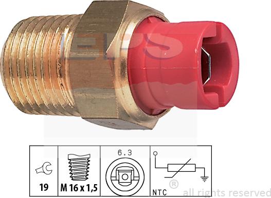 MDR EPS-1830 027 - Sonde de température, liquide de refroidissement cwaw.fr