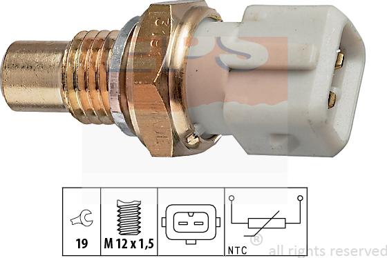 MDR EPS-1830 191 - Sonde de température, liquide de refroidissement cwaw.fr