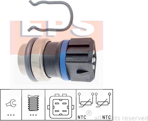 MDR EPS-1830 146 - Sonde de température, liquide de refroidissement cwaw.fr