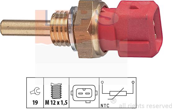 MDR EPS-1830 155 - Sonde de température, liquide de refroidissement cwaw.fr