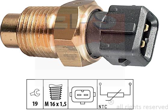 MDR EPS-1830 160 - Sonde de température, liquide de refroidissement cwaw.fr