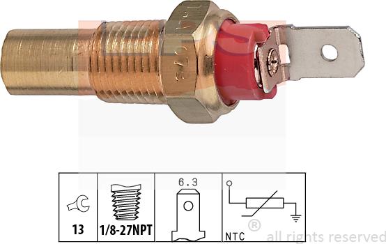 MDR EPS-1830 115 - Sonde de température, liquide de refroidissement cwaw.fr