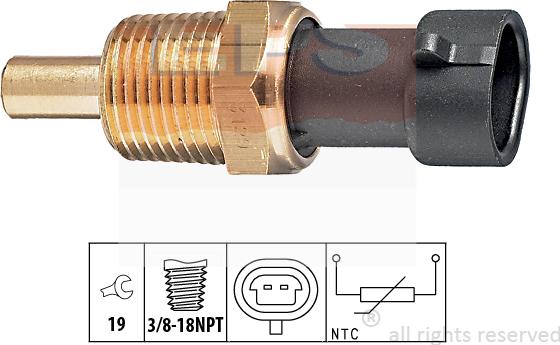 MDR EPS-1830 129 - Sonde de température, liquide de refroidissement cwaw.fr