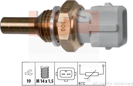 MDR EPS-1830 126 - Sonde de température, liquide de refroidissement cwaw.fr