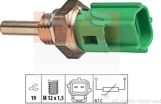 MDR EPS-1830 177 - Sonde de température, liquide de refroidissement cwaw.fr